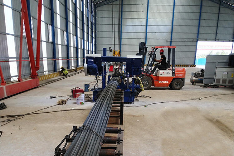 CNC processing of drill pipe